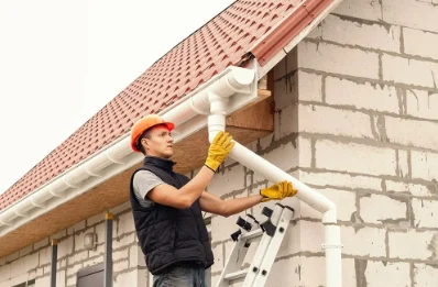 Pose et remplacement de gouttières à Chaussade